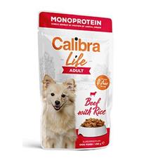Calibra Dog Life kapsa Adult Beef 