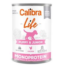 Calibra Dog Life  konz.Puppy&Junior Chicken&rice