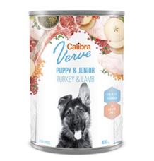 Calibra Dog Verve konz.GF Junior Turkey&Lamb 400g Calibra Dog Verve konz.GF Junior Turkey&Lamb 400g