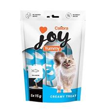Calibra Joy Cat Yummy Salmon Treat 5x15g