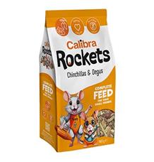 Calibra Rockets Mix Chinchillas & Degus 900g Calibra Rockets Mix Chinchillas & Degus 900g