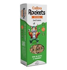 Calibra Rockets Sticks Small rodents Nuts&Coconut 120g Calibra Rockets Sticks Small rodents Nuts&Coconut 120g