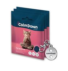 CalmDown Cat Tag Kit KRUUSE Kit - kovový přívěsek+3knoflíky