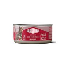 Carnilove Cat Can Paté Turkey & Reindeer 100g