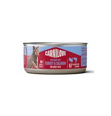 Carnilove Cat Can Paté Turkey & Salmon 100g