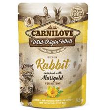 Carnilove Cat Pouch Kitten RabbitEnriched&Marigold