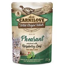 Carnilove Cat Pouch Pheasant & Raspberry Leaves 85 g Carnilove Cat Pouch Pheasant & Raspberry Leaves 85 g