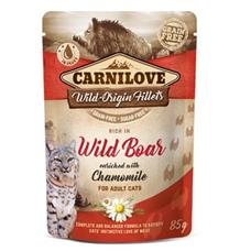 Carnilove Cat Pouch Wild Boar & Chamomile 85 g Carnilove Cat Pouch Wild Boar & Chamomile 85 g