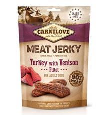 Carnilove Dog Jerky Venison&Turkey Fillet 100 g Carnilove Dog Jerky Venison&Turkey Fillet 100 g