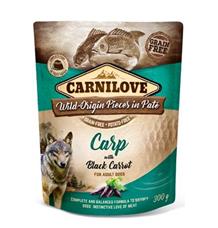 Carnilove Dog Pouch Paté Carp & Black Carrot