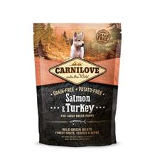 Carnilove Dog Salmon & Turkey for LB Puppies 1,5 kg Carnilove Dog Salmon & Turkey for LB Puppies 1,5 kg