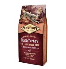 Carnilove Duck & Turkey for Large Breed Cats - Muscles, Bones, Joints 400 g Carnilove Duck & Turkey for Large Breed Cats - Muscles, Bones, Joints 400 g