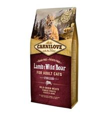 Carnilove Lamb & Wild Board for Adult Cats- Sterilised