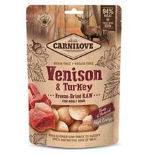 Carnilove Raw Freeze-Dried Snacks Venison&Turkey 60 g Carnilove Raw Freeze-Dried Snacks Venison&Turkey 60 g
