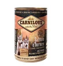 Carnilove Wild Meat Salmon & Turkey for Puppies 400 g Carnilove Wild Meat Salmon & Turkey for Puppies 400 g