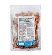 CARODO Dog poch. Kousky z mramorovaného lososa  500g