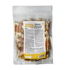 CARODO Dog poch. Kuřecí maso s vápníkovou kostí 500g