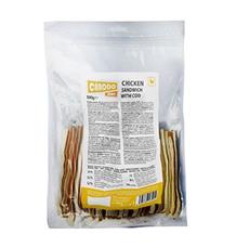 CARODO Dog poch. Kuřecí sendvič s treskou  500g