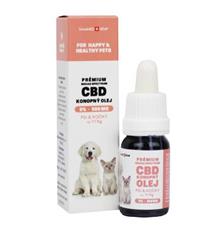 CBD olej pro malé psy a kočky 5% 10 ml CBD olej pro malé psy a kočky 5% 10 ml