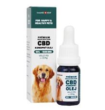 CBD olej pro velké psy 15%