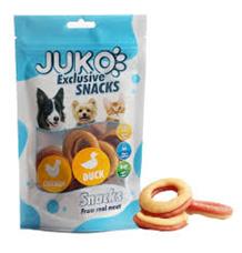 Chicken & Duck Doughnuts JUKO Snacks 70g