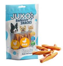 Chicken, Duck & Pumpkin Tricolor Twist JUKO Snacks