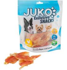 Chicken Soft Jerky with Rawhide JUKO Snacks 250g