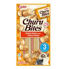 Churu Cat Bites Chicken wraps&Chicken Purée 3x10g Churu Cat Bites Chicken wraps&Chicken Purée 3x10g