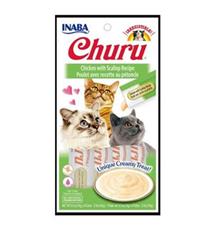 Churu Cat Chicken with Scallop 4x14g