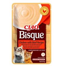 Churu Cat CIAO Bisque Chicken with Beef Recipe 40g Churu Cat CIAO Bisque Chicken with Beef Recipe 40g