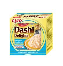 Churu Cat CIAO Dashi kuře s hřebenatkou 70g Churu Cat CIAO Dashi kuře s hřebenatkou 70g