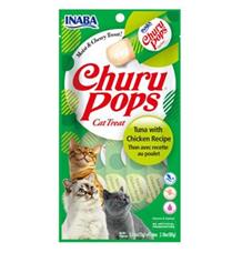 Churu Cat Pops Tuna with Chicken 4x15g Churu Cat Pops Tuna with Chicken 4x15g