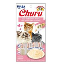 Churu Cat Purée Tuna with Salmon 4x14g Churu Cat Purée Tuna with Salmon 4x14g