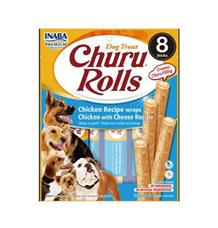 Churu Dog Rolls Chicken with Cheese wraps