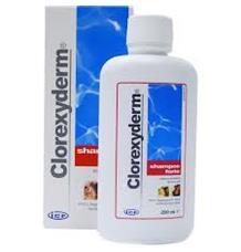 Clorexyderm Forte šampon pro psy, kočky 200 ml