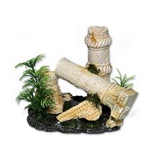 Dekorace AQUA EXCELLENT antické sloupy 14 x 11,5 x 12 cm 1 ks Dekorace AQUA EXCELLENT antické sloupy 14 x 11,5 x 12 cm 1 ks