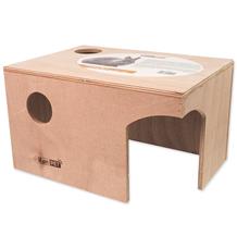 Domeček EPIC PET dřevěný S - 13cm Domeček EPIC PET dřevěný S - 13cm