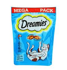 Dreamies kočka pochoutka Mega Pack s lososem 