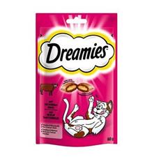 Dreamies kočka pochoutka s hovězím