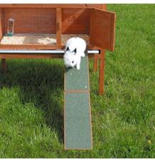 Dřevěná rampa k rampám, domečkům a králíkárnám 20 x 50 cm Dřevěná rampa k rampám, domečkům a králíkárnám 20 x 50 cm