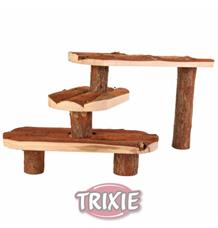 Dřevěné schodiště pro hlodavce 38x24cm TRIXIE 1 ks Dřevěné schodiště pro hlodavce 38x24cm TRIXIE 1 ks