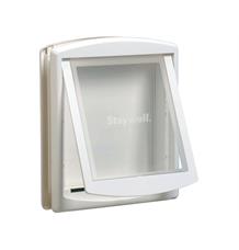 Dvířka STAYWELL bílá s transparentním flapem 760 1 ks Dvířka STAYWELL bílá s transparentním flapem 760 1 ks