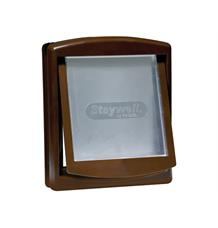 Dvířka STAYWELL hnědá s transparentním flapem 755 1 ks Dvířka STAYWELL hnědá s transparentním flapem 755 1 ks