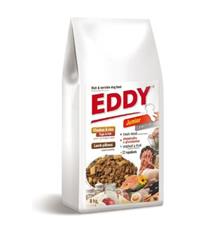EDDY Junior Large Breed polštářky s jehněčím 8kg EDDY Junior Large Breed polštářky s jehněčím 8kg