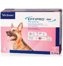 Effipro DUO Dog L (20-40kg)- 1 balení (4x2,68ml) 1 balení