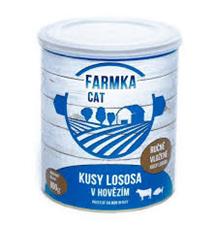 FARMKA Cat s lososem, konzerva