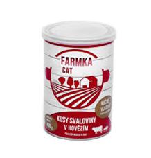 FARMKA Cat se svalovinou, konzerva