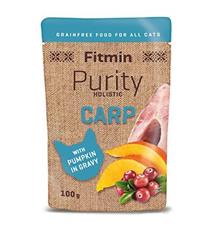 Fitmin cat Purity kapr s dýní kapsa