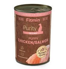 Fitmin dog Purity tin konz PUPPY salm&chicken