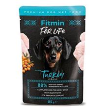 Fitmin For Life dog Krůtí s rakytníkem kapsa 85g